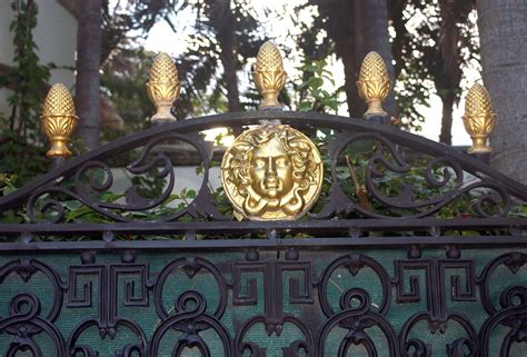 Versace mansion gate design